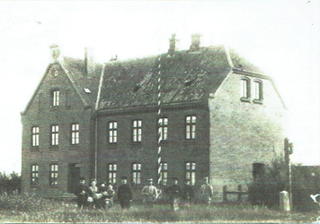 Eksempel på materiale fra lokalhistorisk arkiv. Den Tyske Toldbygning 1892. Roager Lokalarkiv. 